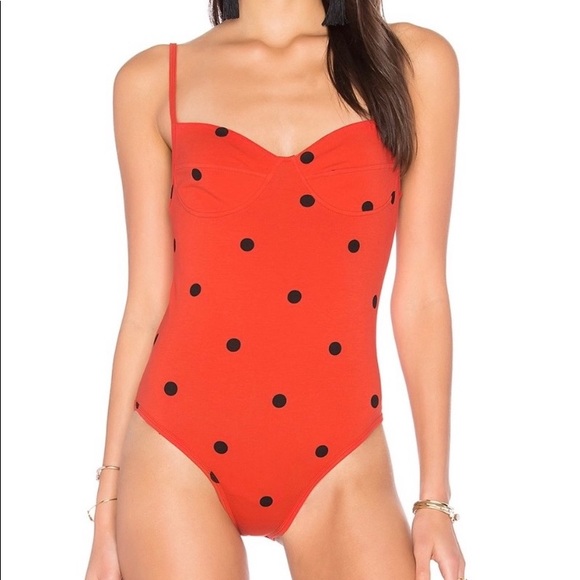 Red bodysuit - Picture 4 of 16